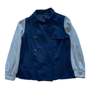 Tommy Hilfiger L Navy Blue Double Breasted Wool Spring or Fall Jacket